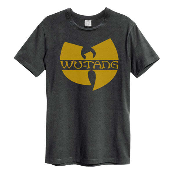 Amplified T-Shirt - Wu-Tang Clan L Logo Amplified Vintage Charcoal Amplified T-Shirt - Wu-Tang Clan L Logo Amplified Vintage Charcoal