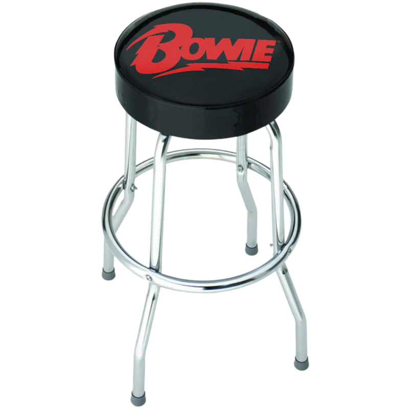 Rocksax David Bowie - David Bowie L Logo Bar Stool Rocksax David Bowie - David Bowie L Logo Bar Stool