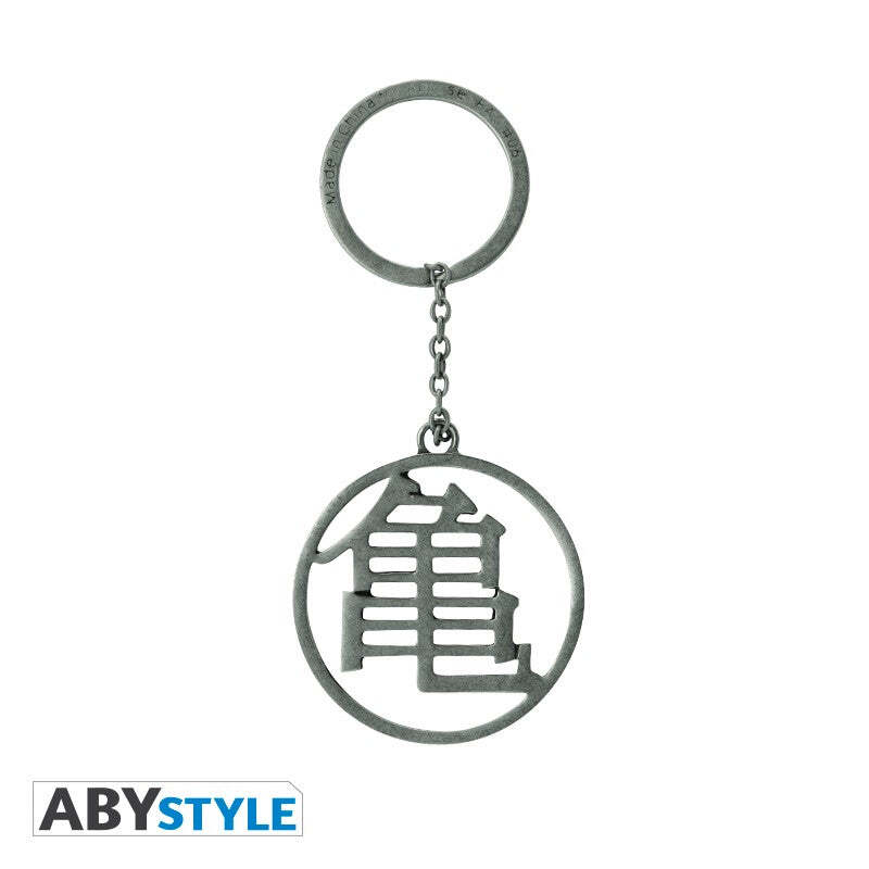 Abystyle Dragon Ball Z L Logo/Kame Symbol Official Licensed Silver High Quality Metal 3D Keychain Abystyle Dragon Ball Z L Logo/Kame Symbol Official Licensed Silver High Quality Metal 3D Keychain