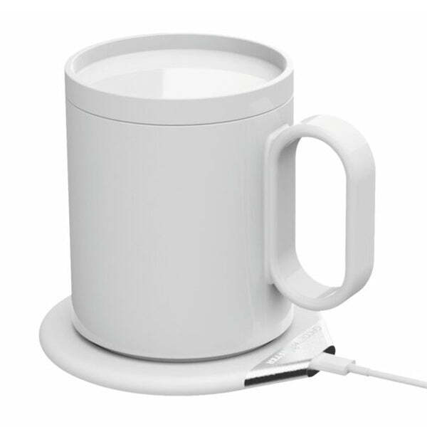 Gadgetmonster Gadgetmonster Smart Mug + Wireless Charger - White Gadgetmonster Gadgetmonster Smart Mug + Wireless Charger - White