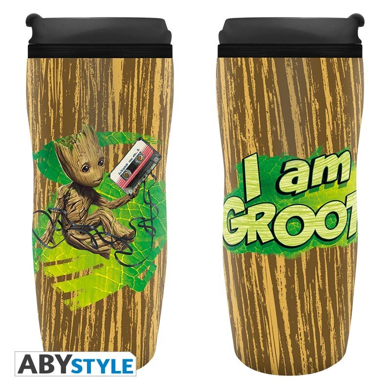 Abystyle Guardian Of The Galaxy'S Toddler Groot I Am Groot Design Marvel Licensed Brown 0.35 L Insulating Plastic Travel Mug/Tumbler Abystyle Guardian Of The Galaxy'S Toddler Groot I Am Groot Design Marvel Licensed Brown 0.35 L Insulating Plastic Travel Mug/Tumbler