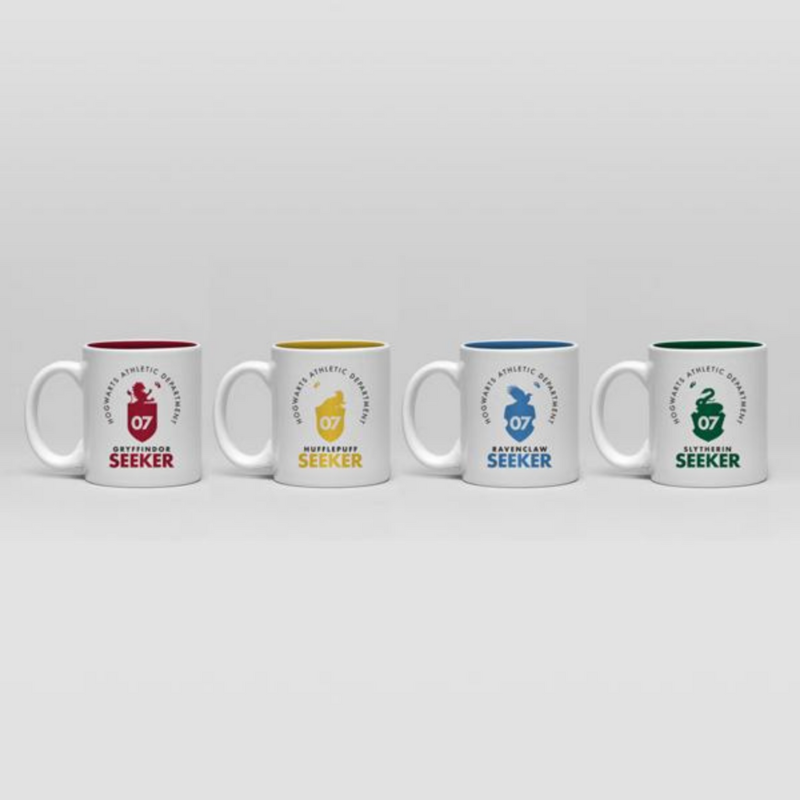 Gb Eye Harry Potter Quidditch 150 Ml 4X Ceramic Espresso Mug Gift Set