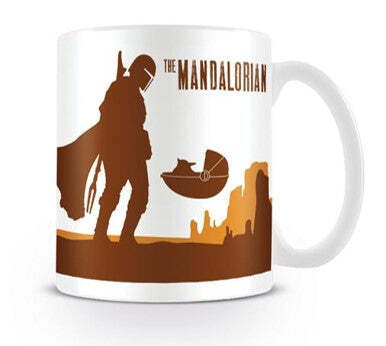 Pyramid The Mandalorian This Is The Way (Mandalorian And Baby Yoda Silhouette) Design Star Wars Licensed White 315 Ml Ceramic Everyday Mug Pyramid The Mandalorian This Is The Way (Mandalorian And Baby Yoda Silhouette) Design Star Wars Licensed White 315 Ml Ceramic Everyday Mug