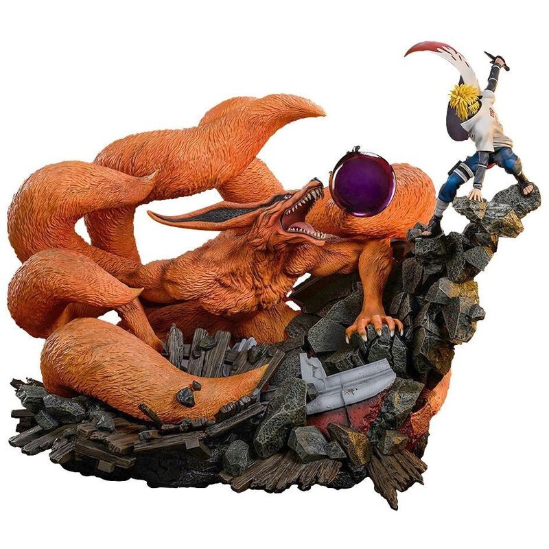 Hex Collectibles - Naruto - Shippuden ? Minato Namikaze Vs Nine Tails Kurama Ultimate Diorama 1/8 Scale Statue Hex Collectibles - Naruto - Shippuden ? Minato Namikaze Vs Nine Tails Kurama Ultimate Diorama 1/8 Scale Statue