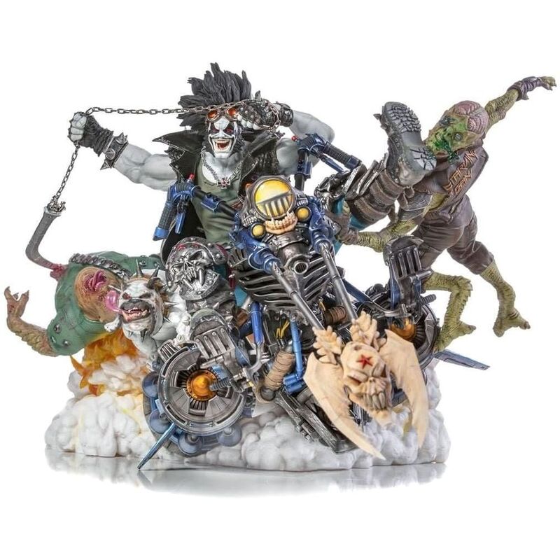 Iron Studios - Dc Comics Lobo By Ivan Reis 1/6 Scale Diorama Statue