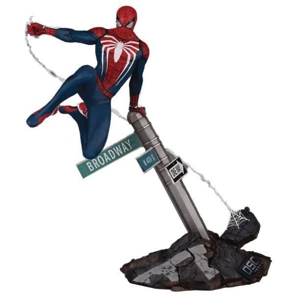 Premium Collectible Studio - Marvel'S Spider-Man - Spider-Man Advanced Suit 1/6 Scale Diorama Statue