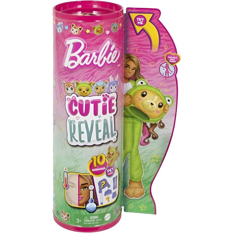 Barbie Cutie Reveal Barbie Costume Cuties Series Dog In Frog Doll HRK24