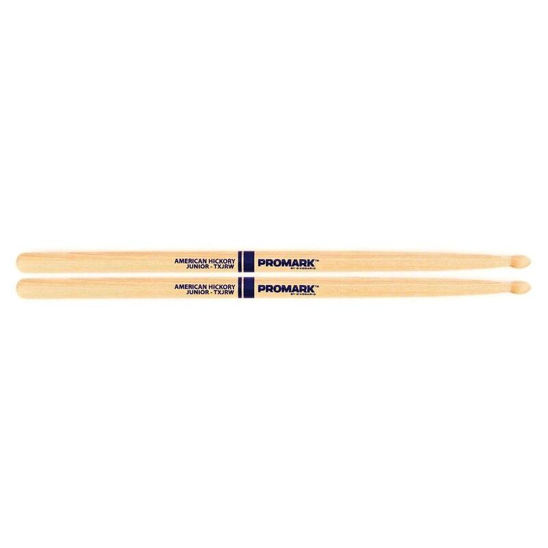 Promark Drumsticks Hickory Jr "Junior" Wood Tip