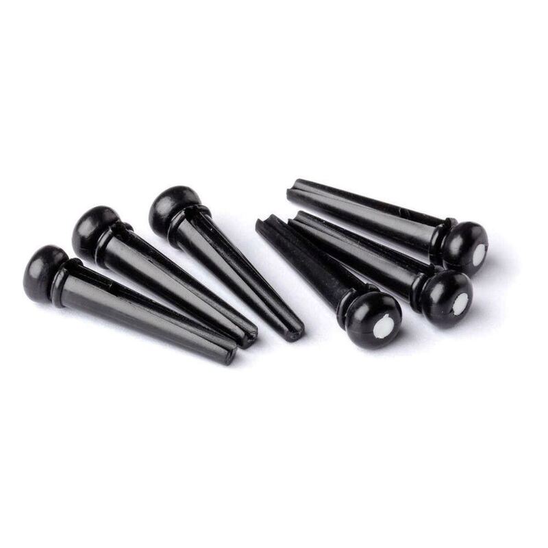 Jim Dunlop Bridge Pin Black - Sell Per Pin