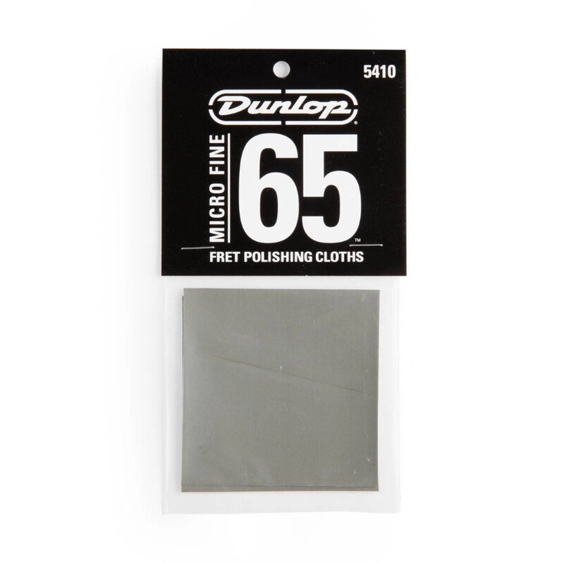Jim Dunlop Micro Fine 65 Fret Polishing Cloth - (Pack of 2) Jim Dunlop Micro Fine 65 Fret Polishing Cloth - (Pack of 2)