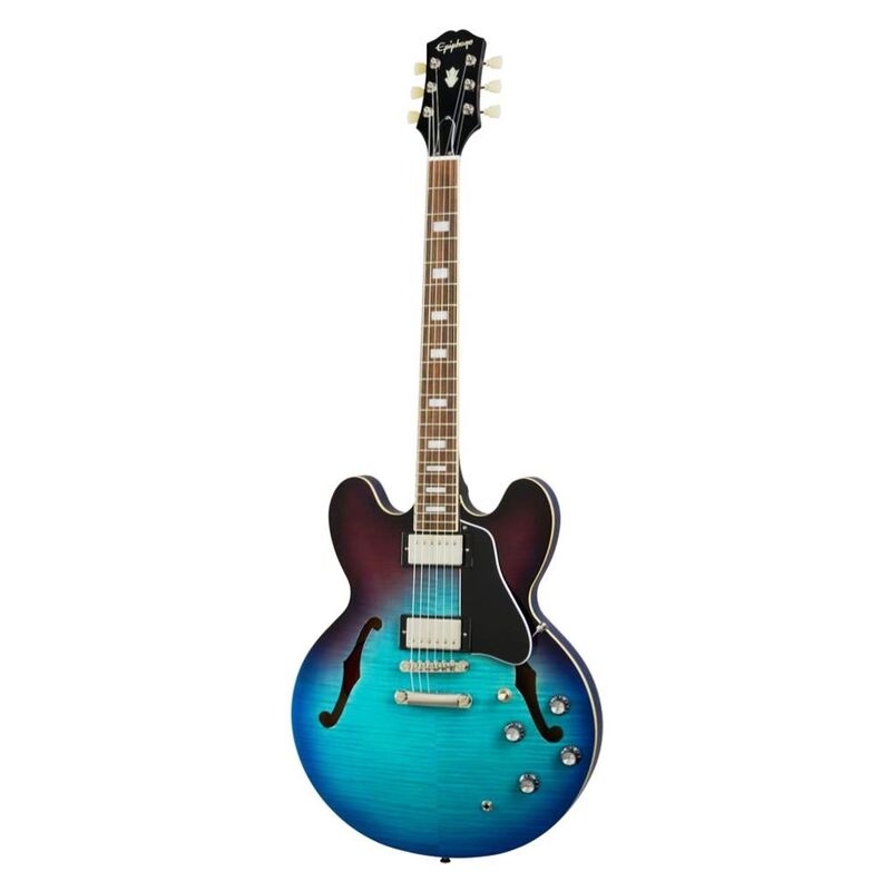 Epiphone ES-335 Figured Semi-Hollowbody Electric Guitar - Blueberry Burst