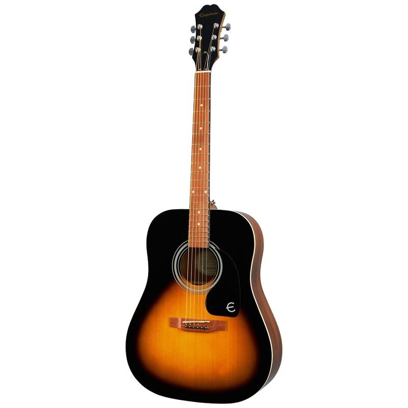 Epiphone FT-100 Dreadnought Acoustic-Electric Guitar (Includes Soft Case)