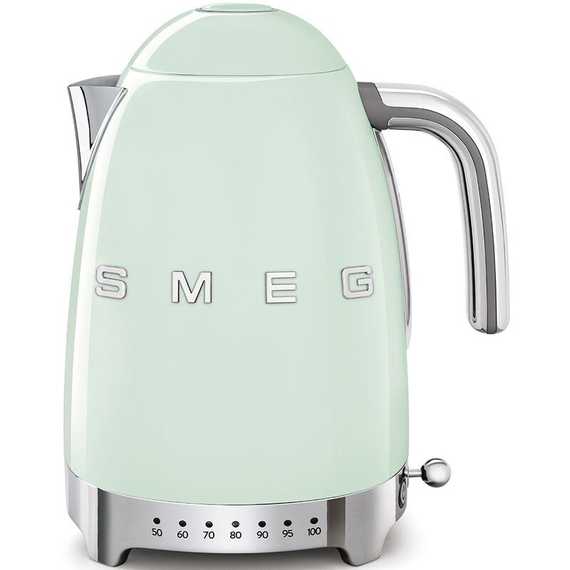 SMEG Variable Temperature Kettle - Pastel Green 1.7 L