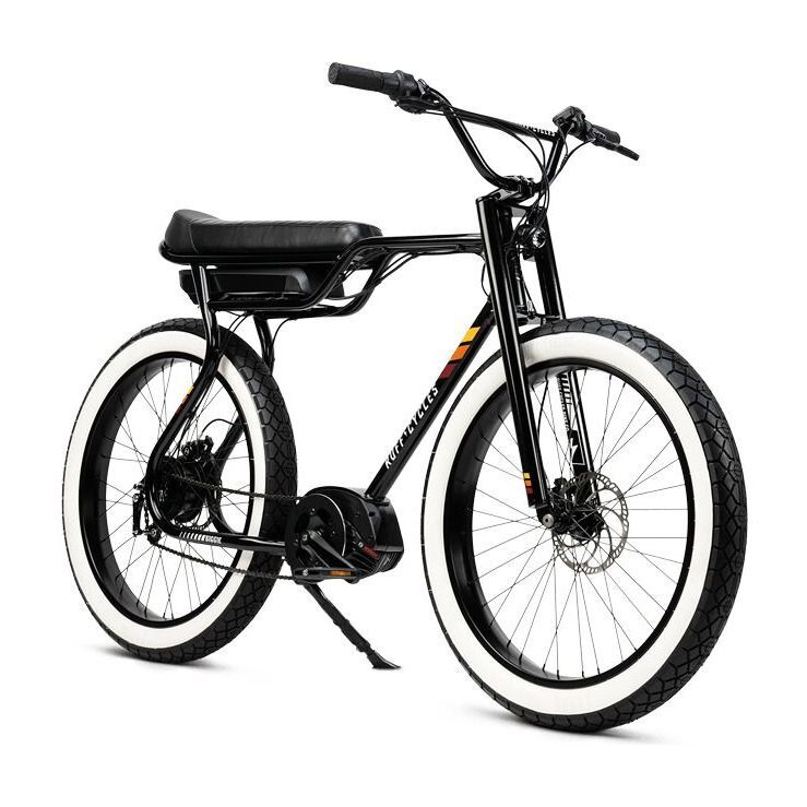 Ruff Men's E-Bike Biggie Special Edition Pedelec with Bosch Cx 500 Wh Midnight Black 26"