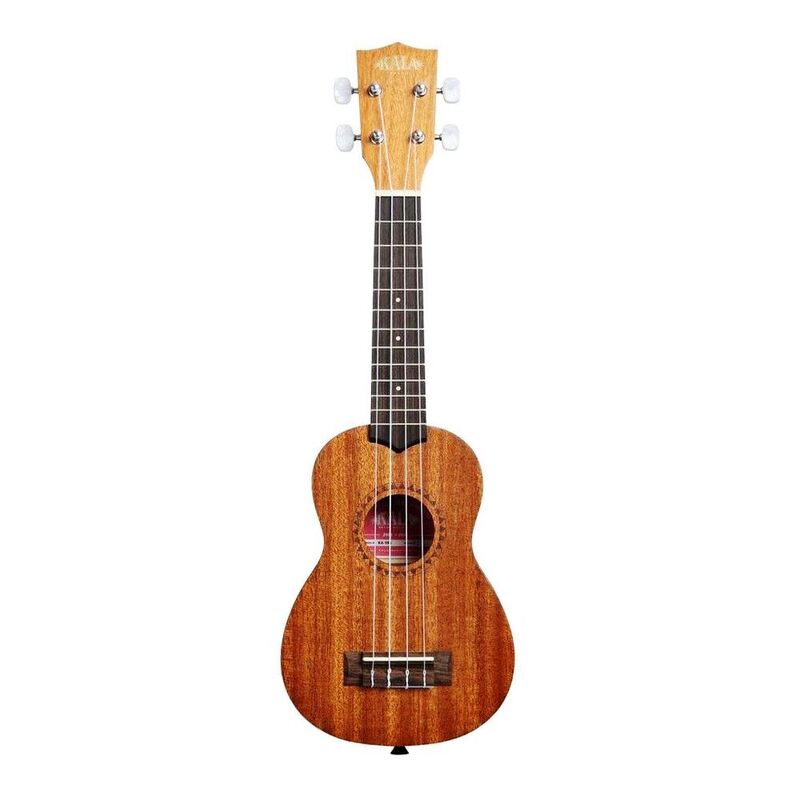 Kala Satin Mahogany Soprano Ukulele - Brown