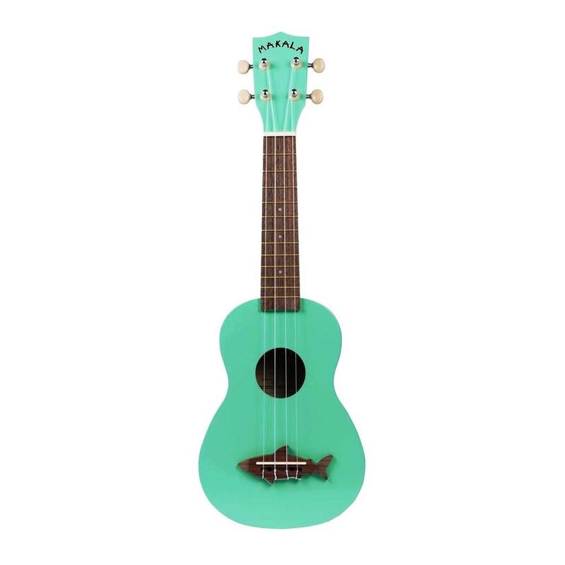 Makala Shark Series Soprano Ukulele - Surf Green