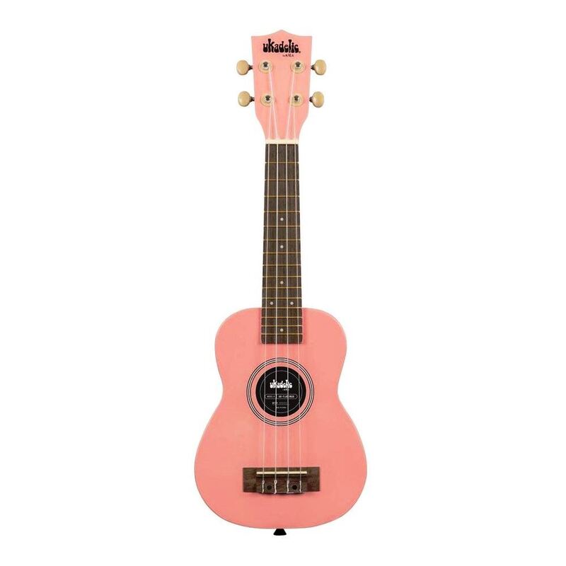 Kala Ukadelic Soprano Ukulele - Flamingo