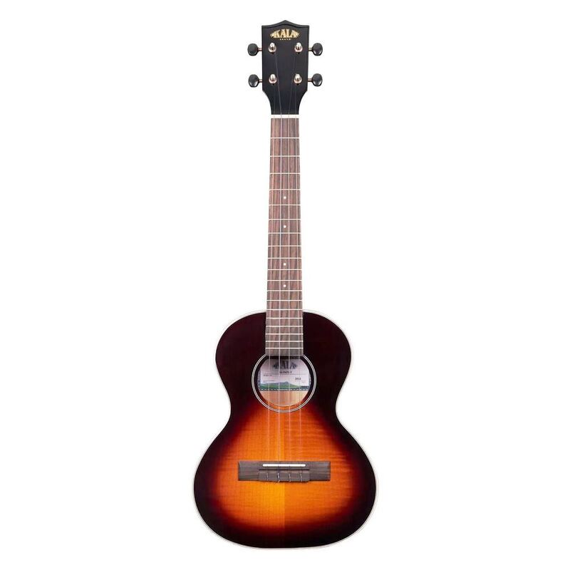 Kala Flame Maple Tenor Ukulele - Tobacco Burst