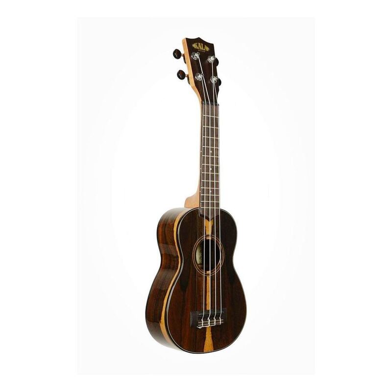 Kala Ziricote Series Soprano Ukulele (Includes Bag)