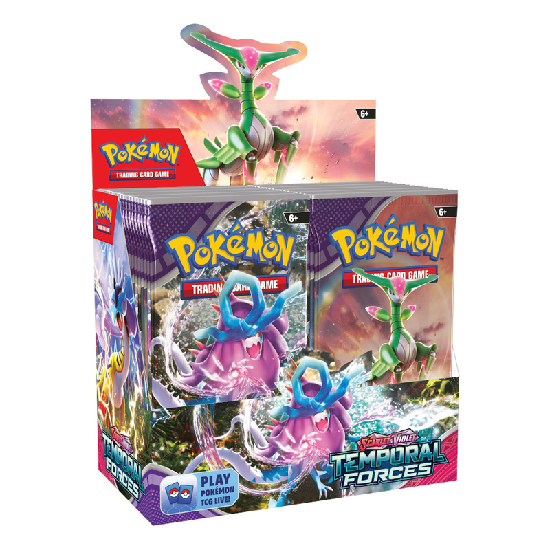 Pokemon TCG Scarlet & Violet 5 Temporal Forces Booster (1 Pack - 10 Cards)