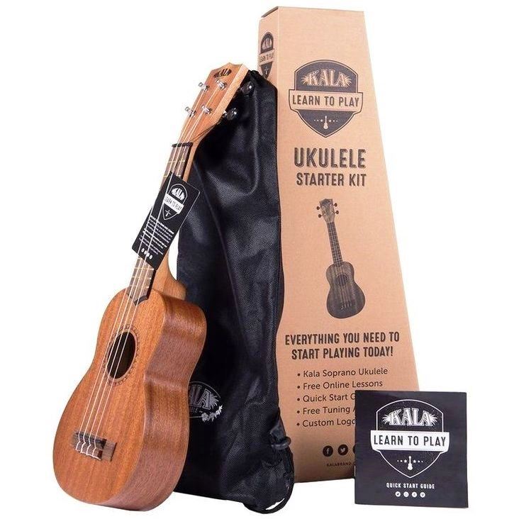 Kala Soprano Ukulele - Learn To Play Ukulele Starter Kit