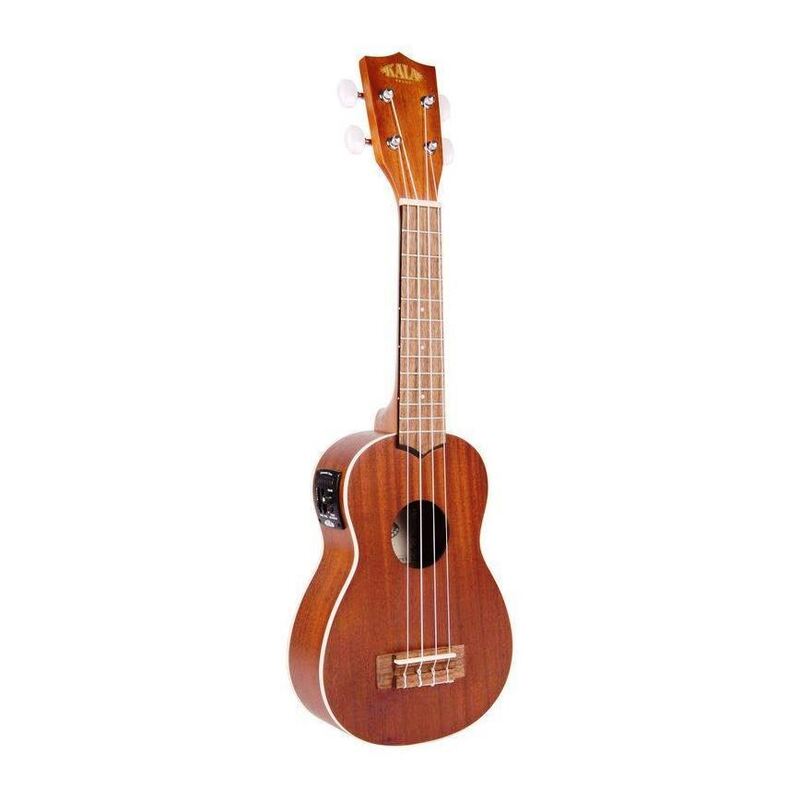 Kala Satin Mahogany Series Soprano Ukulele - with Equalizer (Includes Bag)