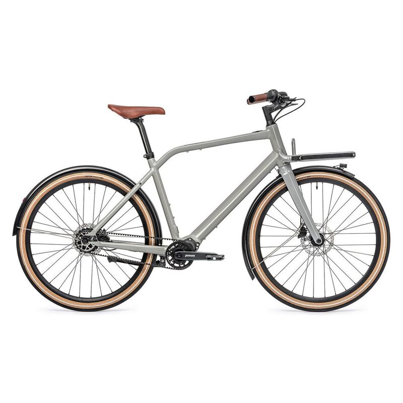 Schindelhauer Men's E-Bike Emil 9-Speed 50mAhle X35 Pinion Mineral Grey 27.5"