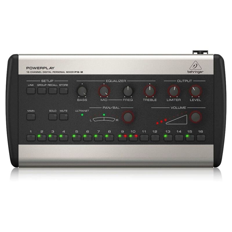 Behringer Powerplay P16-M 16-channel Digital Personal Mixer