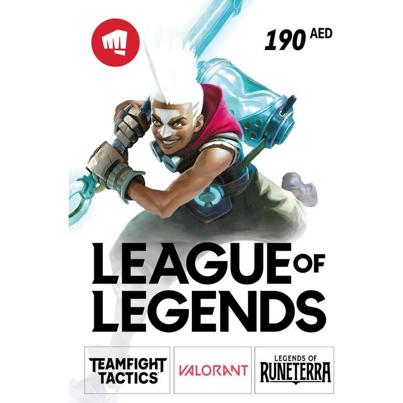 Riot Games - Riot Points 190 AED (UAE) (Digital Code) Riot Games - Riot Points 190 AED (UAE) (Digital Code)