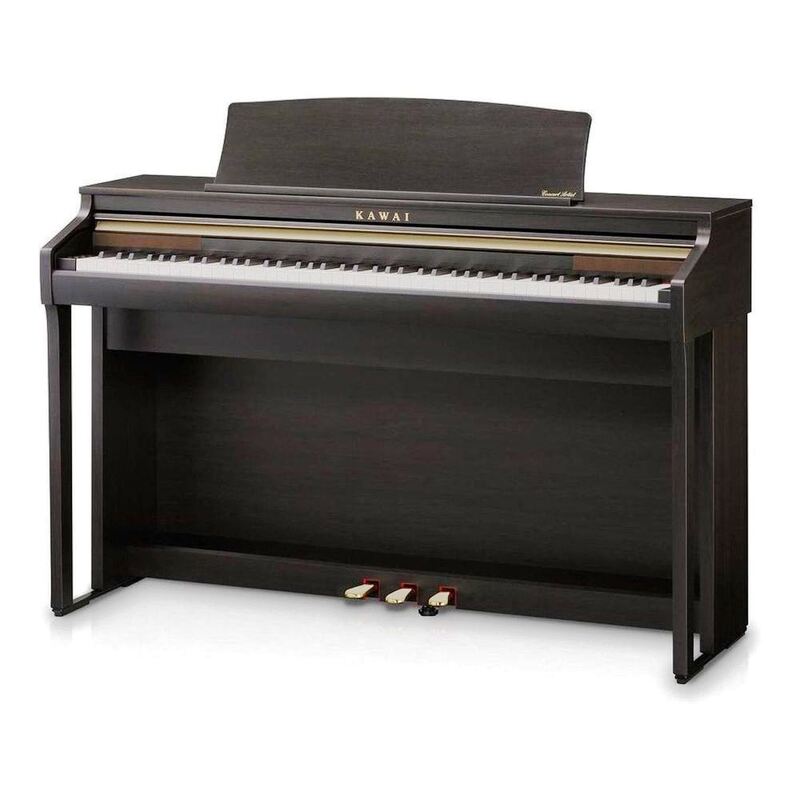 Kawai CA48 Upright Digital Piano with Bench - Rosewood