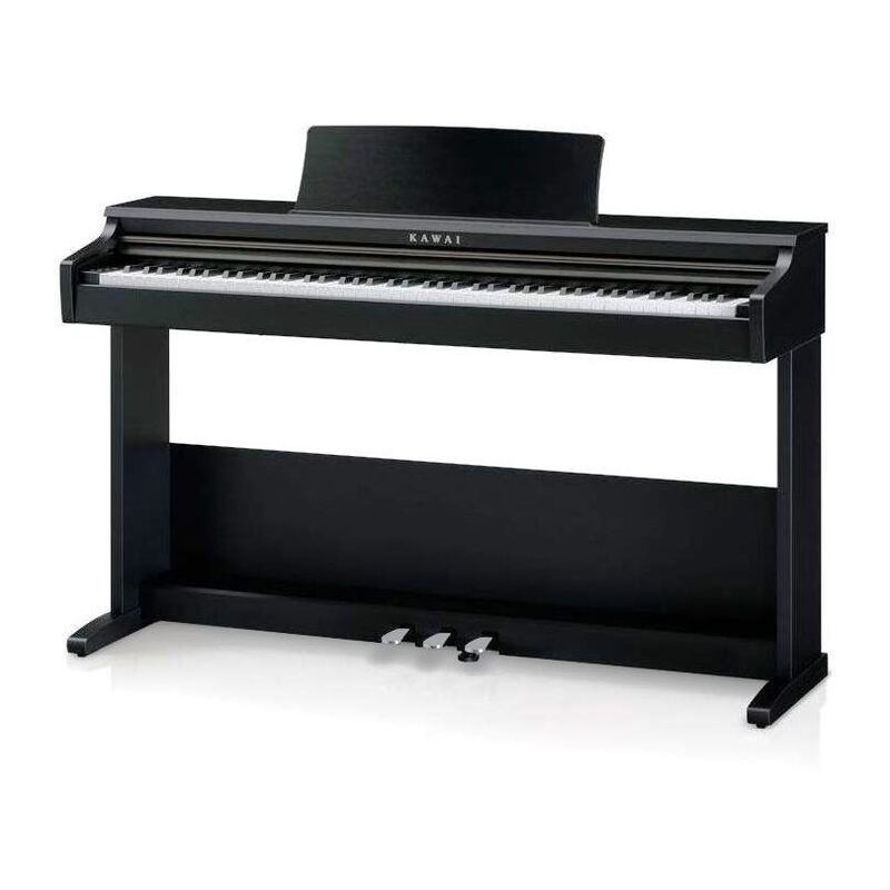 Kawai KDP75 Upright Digital Piano with Bench - Embossed Black