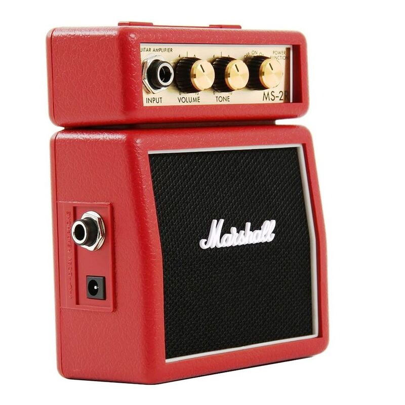 Marshall MS-2R 1-watt Battery-powered Micro Amp - Red