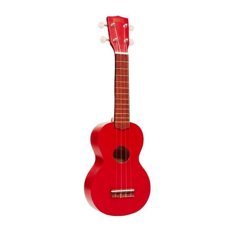 Mahalo Ukulele Soprano M1 Kahiko "K" Series Transparent Red MK1TRD with Bag