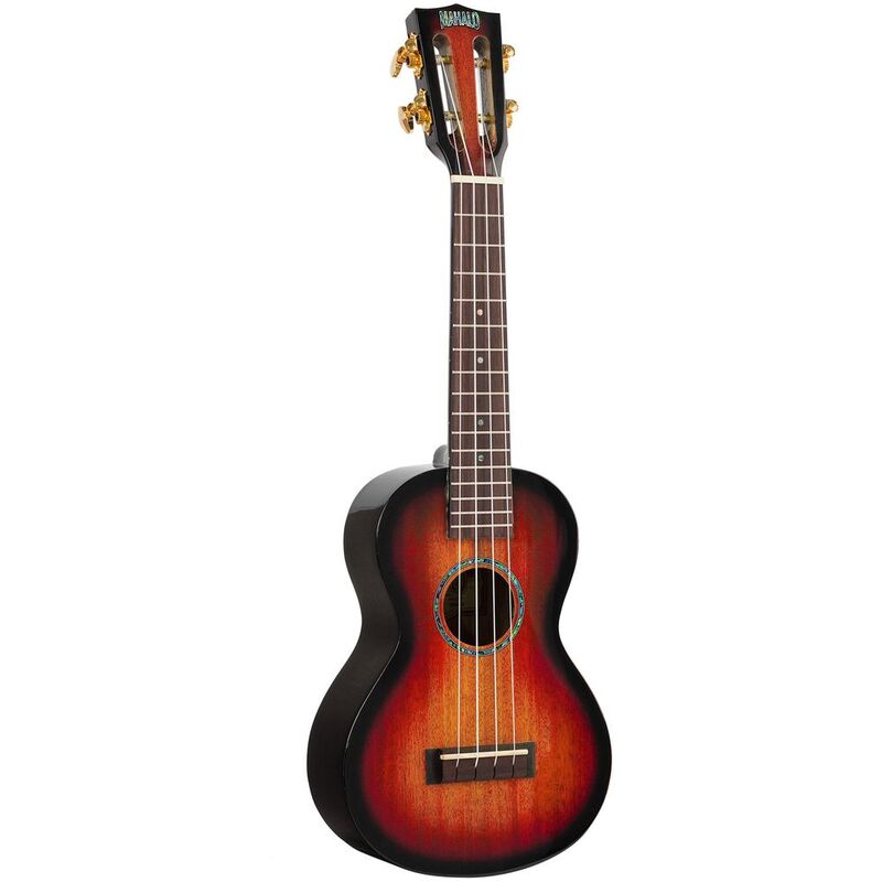 Mahalo Ukulele Concert M2 Java Translucent Sunburst MJ23TS with Bag