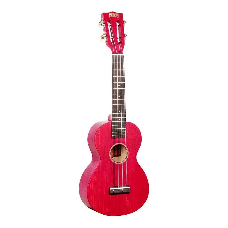 Mahalo Ukulele Concert ML2 Island Series - Cherry Red - with Bag