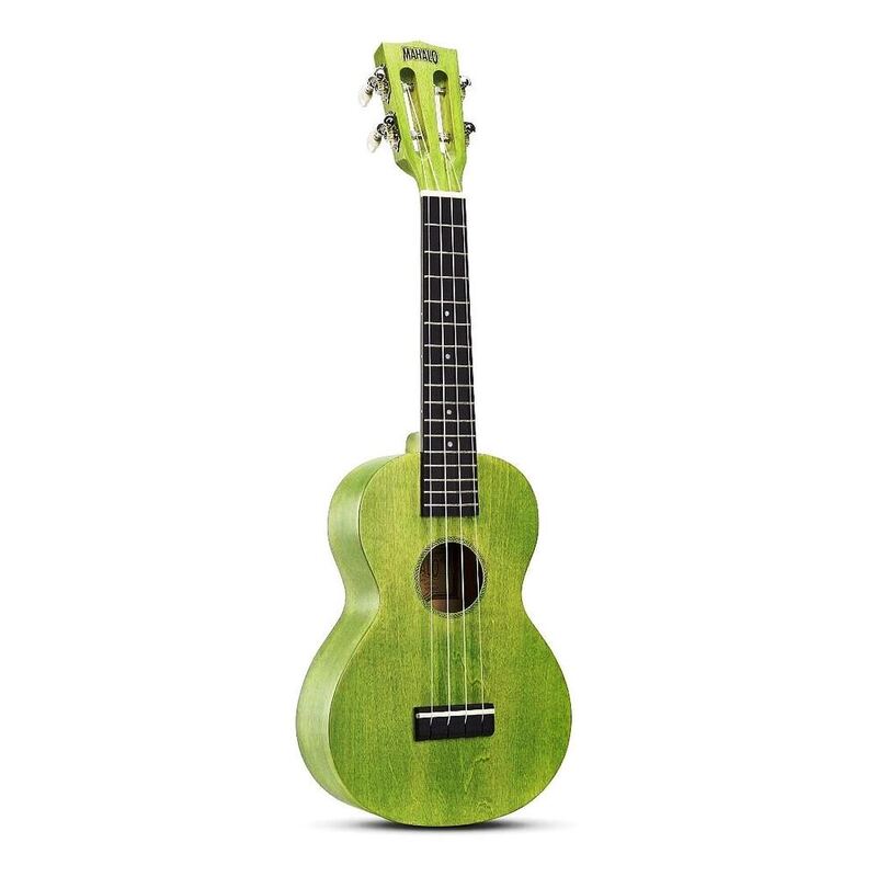 Mahalo Ukulele Concert ML2 Island Series - Sea Green - with Bag