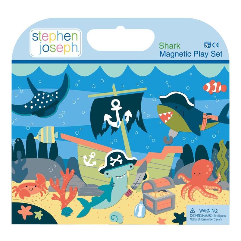 Stephen Joseph Shark Magnetic Playset