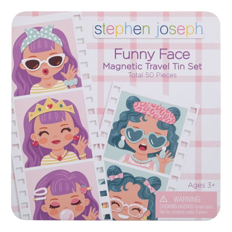 Stephen Joseph Funny Faces Girl Magnetic Toy Set Stephen Joseph Funny Faces Girl Magnetic Toy Set