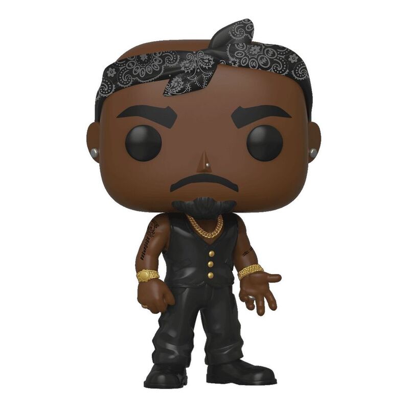 Funko Pop Rocks Tupac Vest with Bandana Vinyl Figure