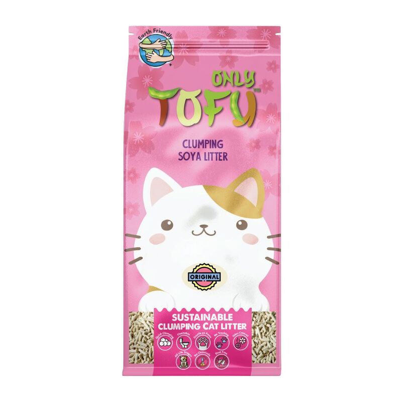 NutraPet Tofu Clumping Cat Litter Original Sticks - 7 Liters NutraPet Tofu Clumping Cat Litter Original Sticks - 7 Liters