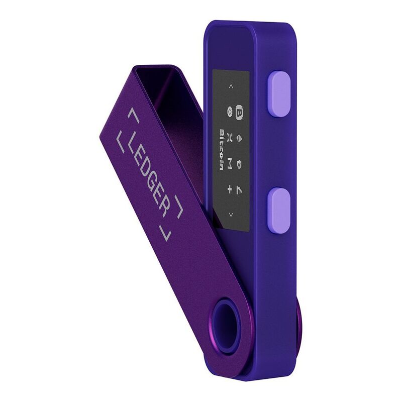 Ledger Nano S Plus Crypto Hardware Wallet - Amethyst Purple