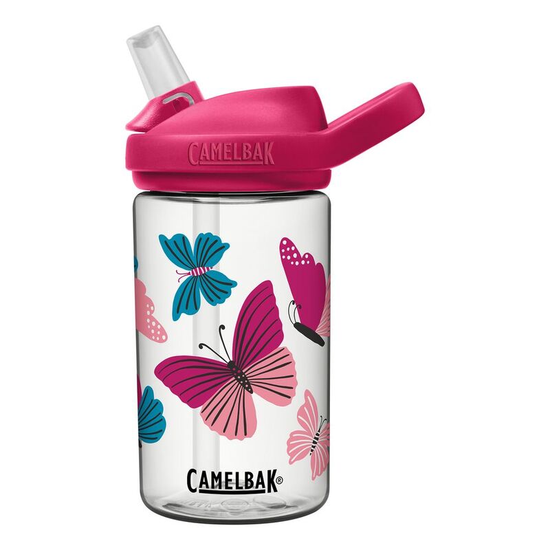 Camelbak Eddy + Kids 14Oz Colorblock Butterflies Water Bottle 410ml