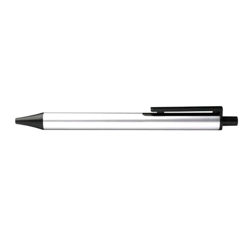 Kaco Tube Gel Metallic Silver/Black Pen Kaco Tube Gel Metallic Silver/Black Pen