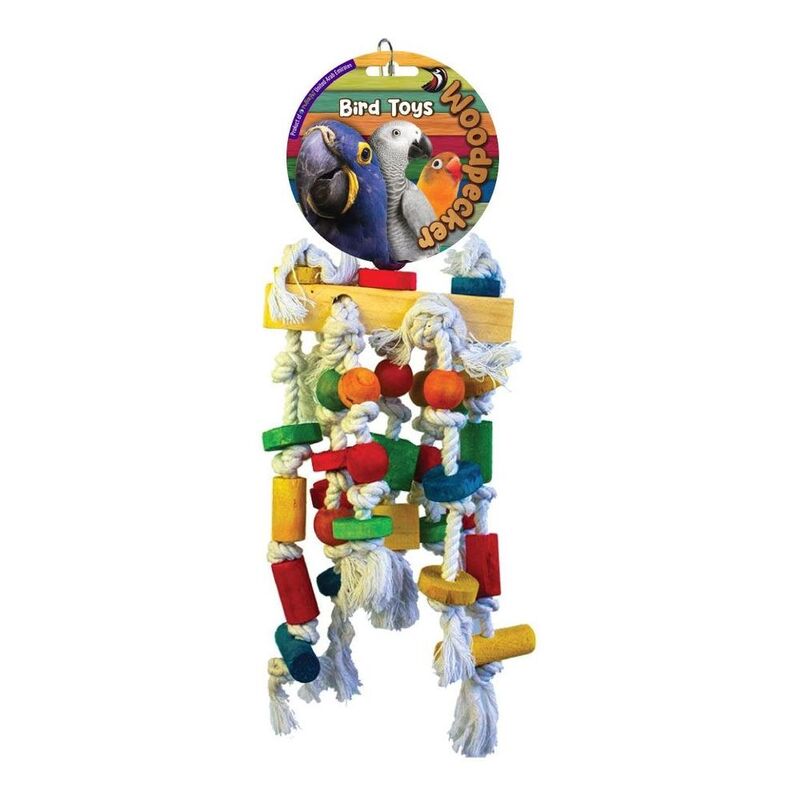 Nutrapet Woodpecker Bird Toy The Mountain 40 x 15 cm