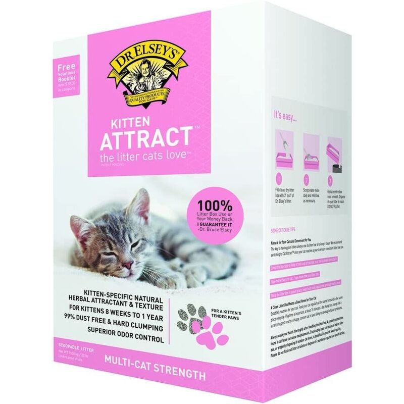 Dr. Elsey's Kitten Attract Cat Litter 9kg