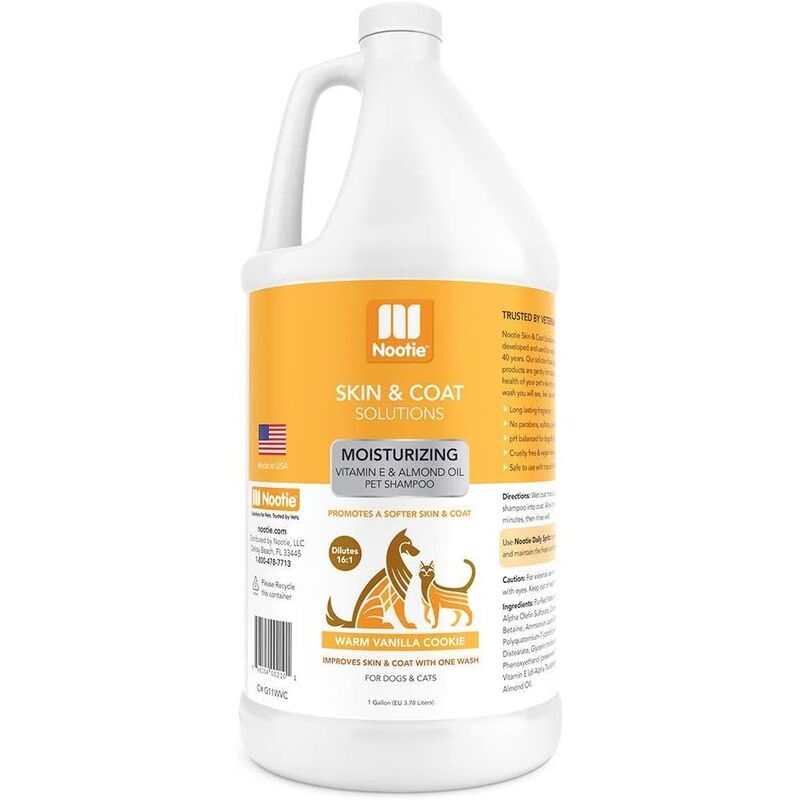 Nootie Warm Vanilla Cookie Pet Shampoo 1 Gallon