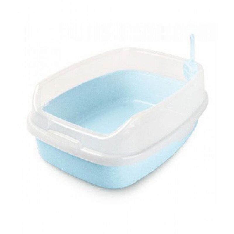 NutraPet Cat Toilet XL Deodorized Cat Litter Box - Blue (62 x 46 x 23 cm)