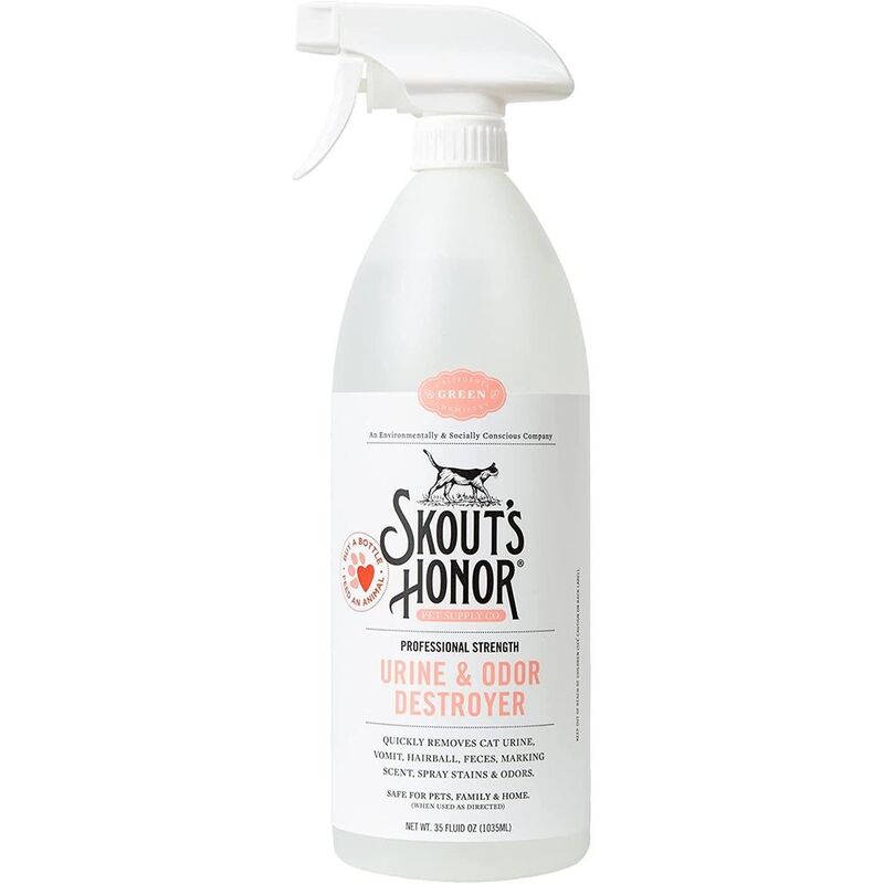 Skouts Honor Professional Strength Cat Urine & Odor Destroyer 1035 ml Skouts Honor Professional Strength Cat Urine & Odor Destroyer 1035 ml