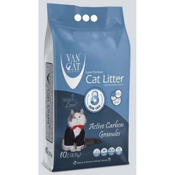 Van Cat Active Carbon Granules Cat Litter 10 Kg Van Cat Active Carbon Granules Cat Litter 10 Kg