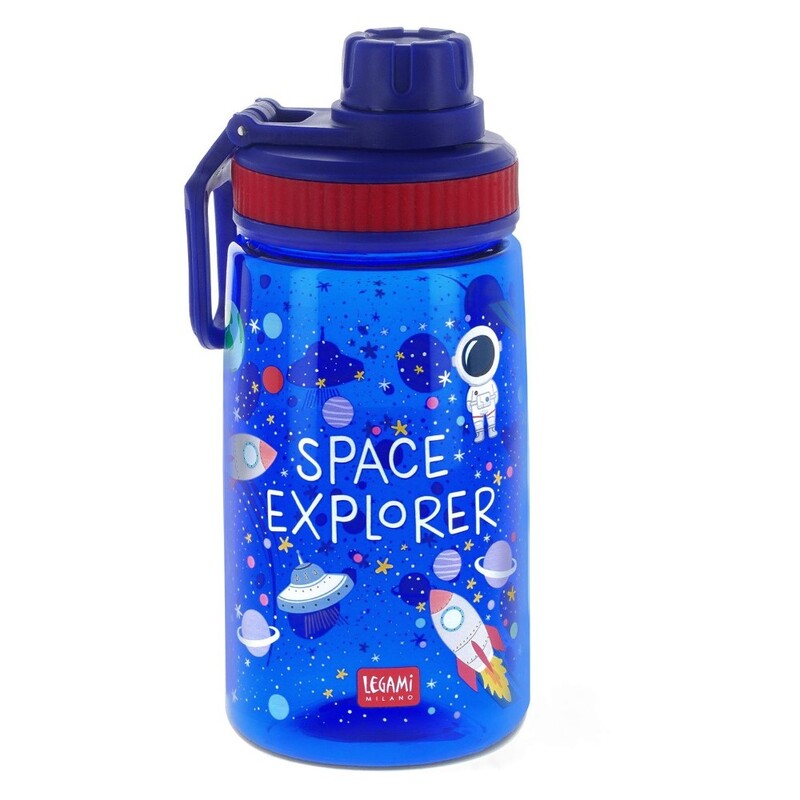 Legami Let's Drink - Kids Bottle 400 ml - Space